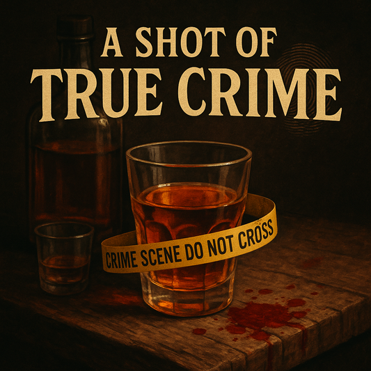 A Shot of True Crime Coasters – Set of 5